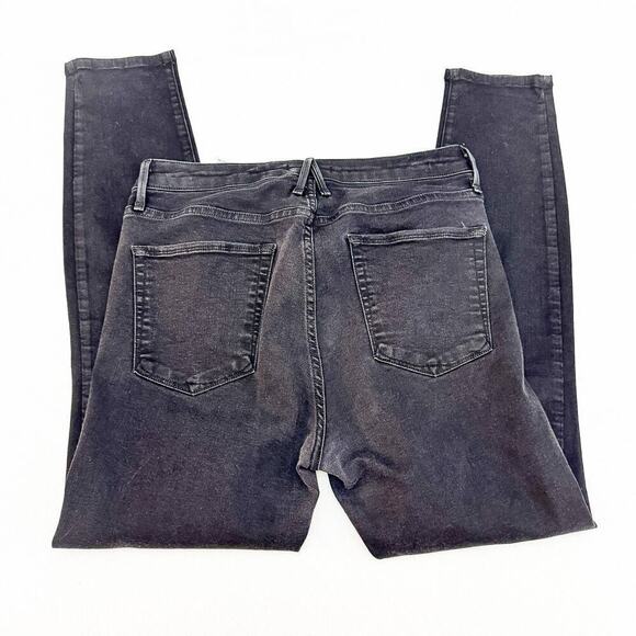 Good American Good Legs Black Denim Jeans GL452C Size 12 / 31 - Picture 5 of 7